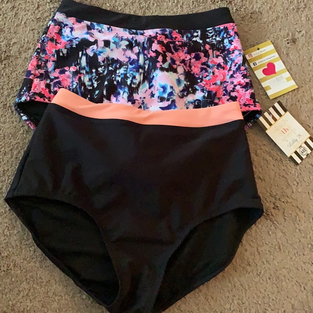 2 pairs of adult ds Oh La La dance-wear briefs new with tags